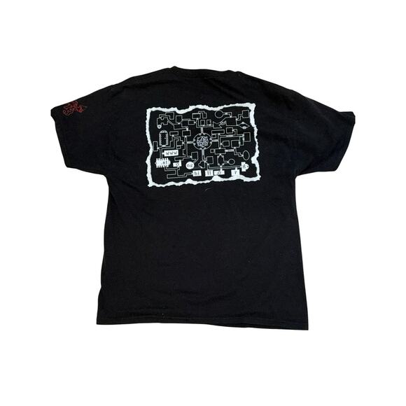 NecronomiCon 2013 T-Shirt Black Graphic Map Design Vintage Convention Tee - Picture 2 of 8